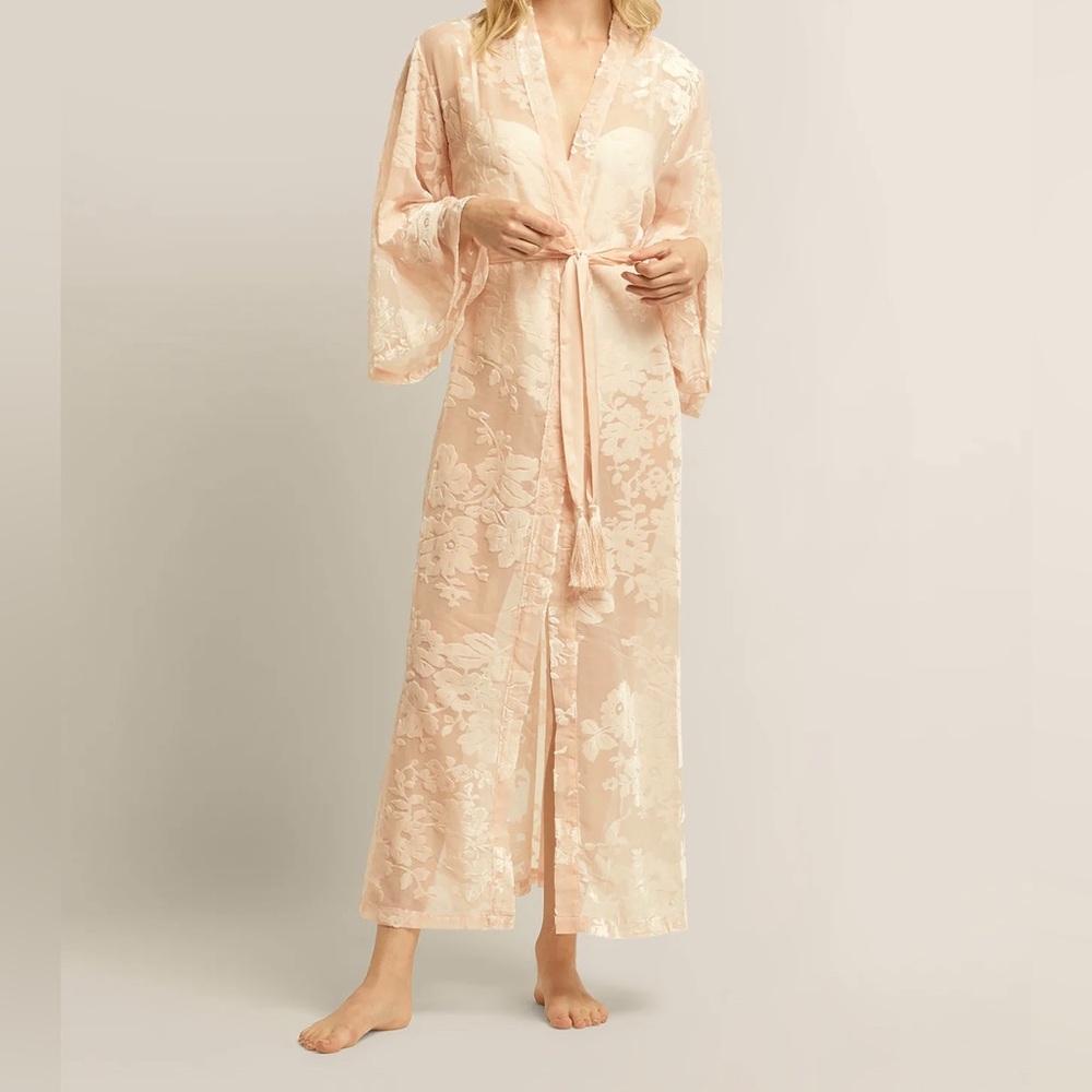 Wedding maxi robe